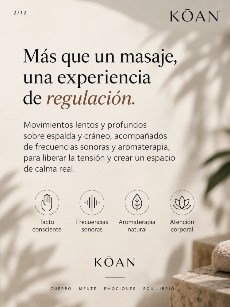 Masaje neuromuscular KōAN